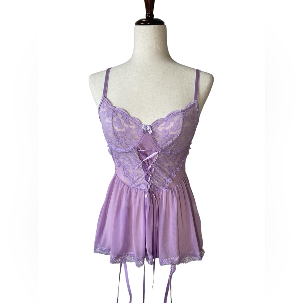 Purple Lace Dress